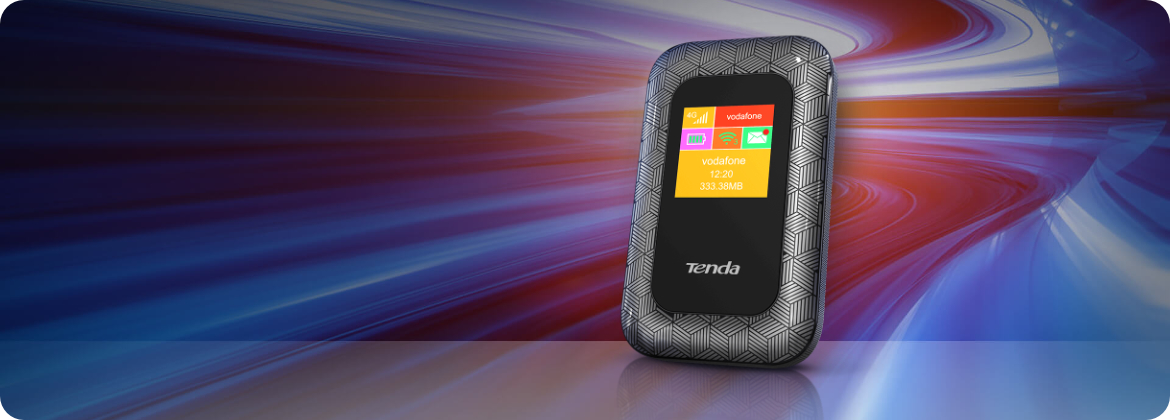 Router modem 4G LTE SIM Tenda 4G185 Wi-Fi 4 802.11n