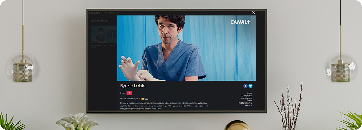 Canal+ z serialem "Będzie bolało"