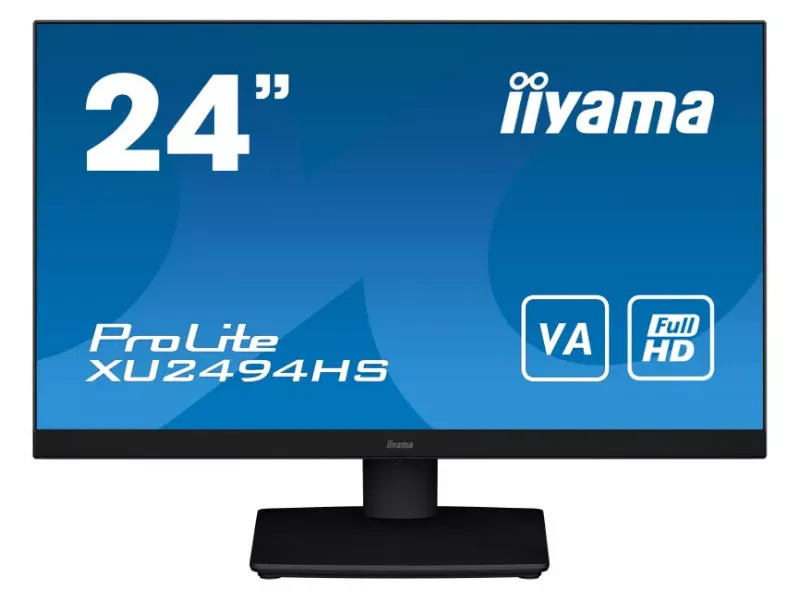 Monitor iiyama ProLite XU2494HS-B2 24" HD, VA, 4ms, 75Hz, HDMI, DP